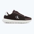 Dámske topánky Calvin Klein YW0YW01750 3 Eva Runner Mesh MG brown out/green haze 2