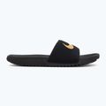 Detské šľapky Nike Kawa black/metallic gold 2