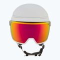 Lyžiarska prilba Atomic Revent GT Amid Visor HD white heather/red hd 2
