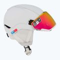 Lyžiarska prilba Atomic Revent GT Amid Visor HD white heather/red hd 6
