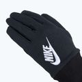 Dámske bežecké rukavice Nike Club Fleece black/white 4