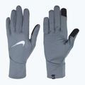 Pánske bežecké rukavice Nike Pacer Lightweight RG smoke grey/smoke grey/silver