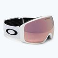 Lyžiarske okuliare Oakley Flight Tracker L matte white/prizm rose gold iridium