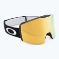 Lyžiarske okuliare Oakley Fall Line M Matte Black/Prizm 24K Iridium