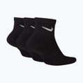 Ponožky Nike Everyday Plus Cushioned Ankle 3 páry black/white 2