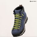 Pánske turistické topánky Lomer Bio Naturale Mid Mtx Suede flag/lime 10