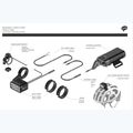 Predné svetlo na bicykel Knog Blinder X 1800 + batéria 10000mAh black 7
