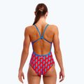 Dámske jednodielne plavky Funkita Single Strap One Piece hot volt 4
