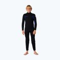 Detský plavecký neoprén Rip Curl Trad 4/3 mm Back Zip black/blue