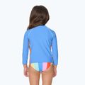 Detské plavecké tričko Rip Curl Sunshine Revival Rashie cornflower blue 8