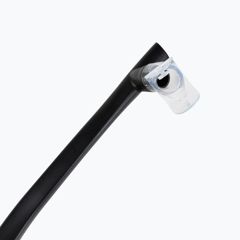 TYR Ultralite Snorkel Elite predná plavecká trubica čierna a červená LSNKLELT_1 2