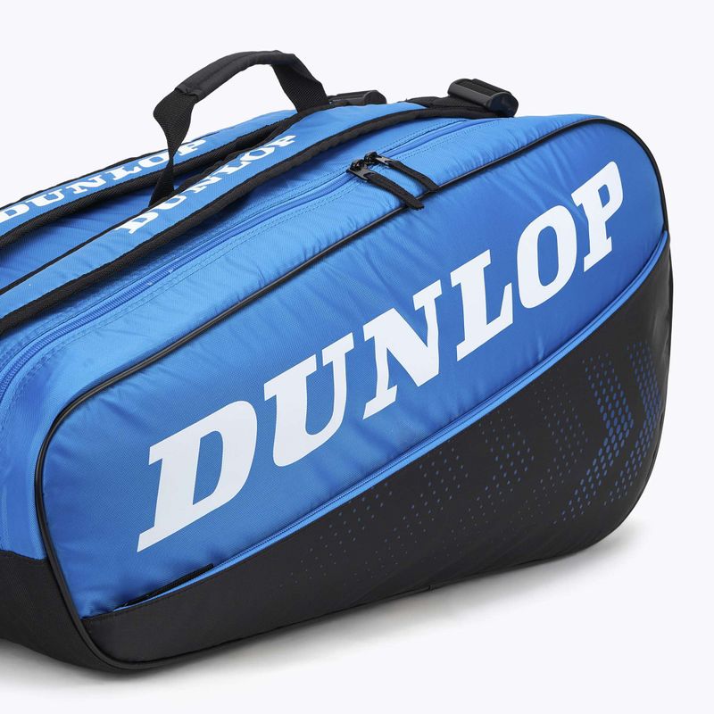 Tenisová taška Dunlop FX-Club 10 RKT black/blue 8