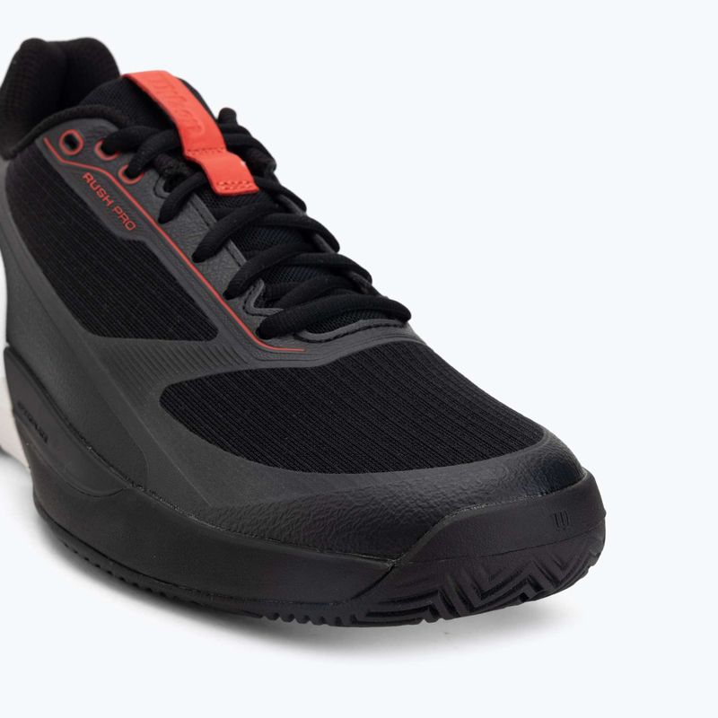 Pánske tenisové topánky Wilson Rush Pro 5 black/infrared/white 7