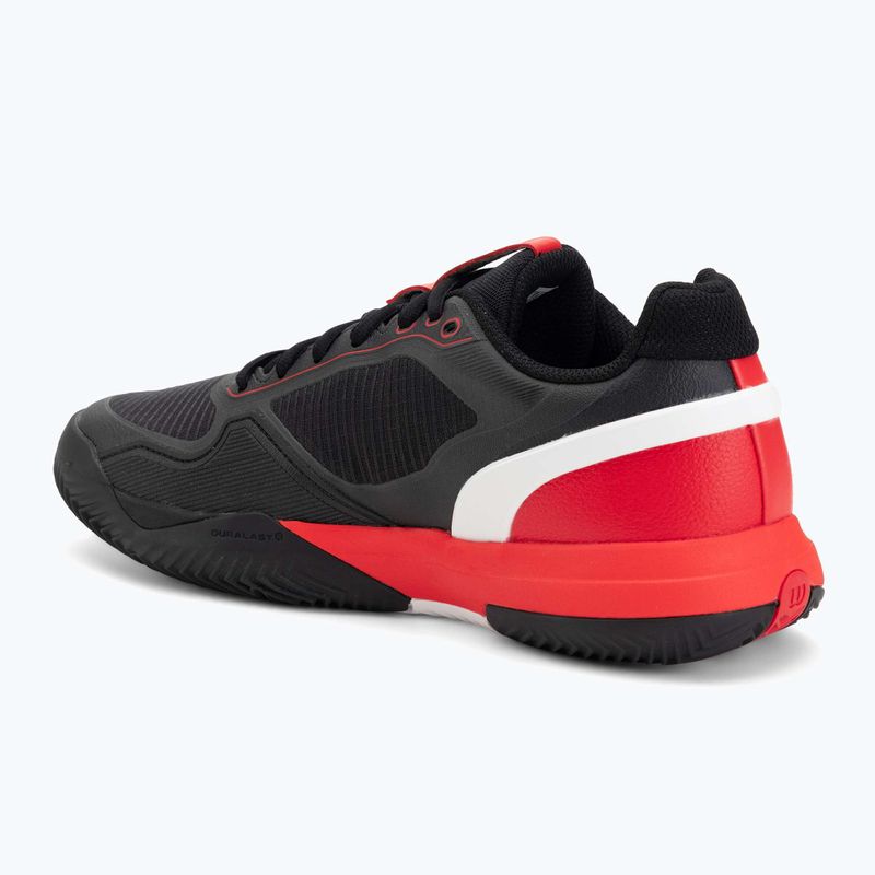 Pánske tenisové topánky Wilson Rush Pro 5 Clay black/infrared/white 3