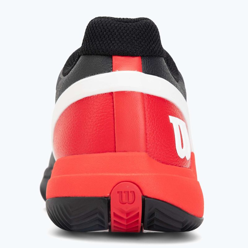 Pánske tenisové topánky Wilson Rush Pro 5 Clay black/infrared/white 6