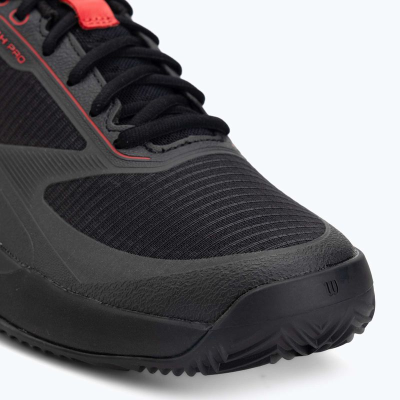 Pánske tenisové topánky Wilson Rush Pro 5 Clay black/infrared/white 7