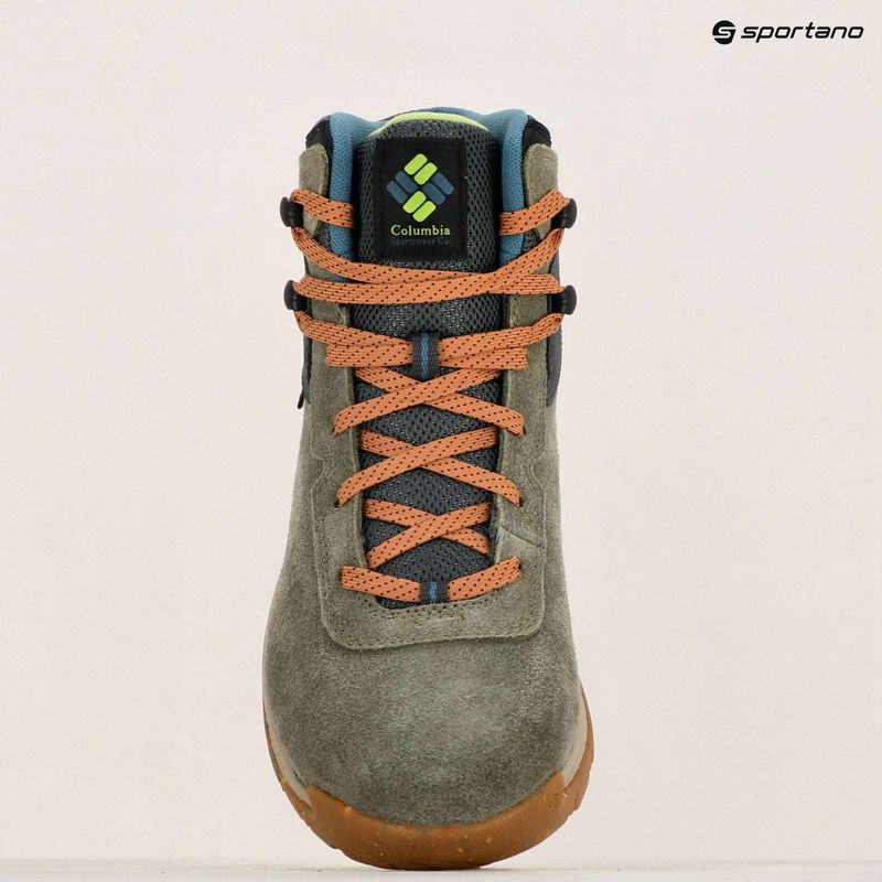 Pánske trekové topánky Columbia Newton Ridge Plus II Suede WP cordovan/spice 13