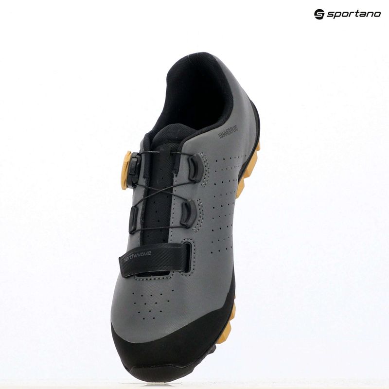 Pánske MTB cyklistické topánky Northwave Hammer Plus dark grey/honey 9