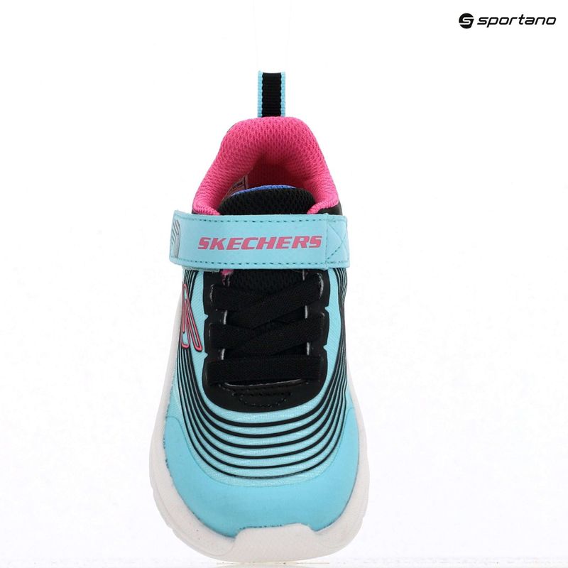 Detské topánky SKECHERS Microspec Advance aqua/purple 9
