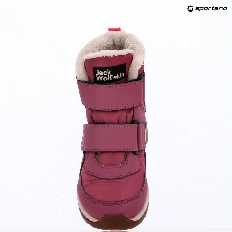 Detské topánky Jack Wolfskin Polar Bear-B Texapore Mid Vc raisin 10