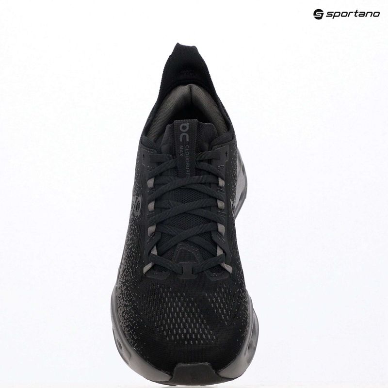 Pánske bežecké topánky On Cloudsurfer  Max Wide black/eclipse 9