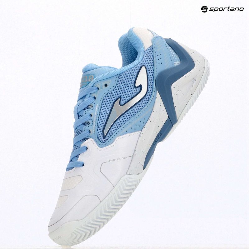 Dámska tenisová obuv Joma Set Lady C white/royal 11