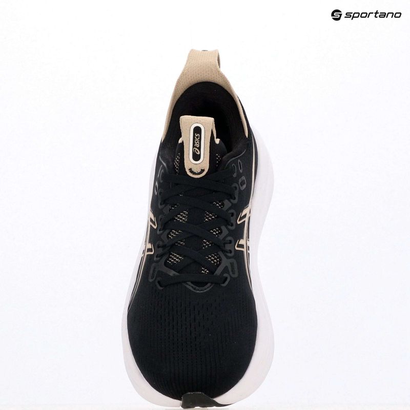 Pánske bežecké topánky Asics Gel-Nimbus 28 black/feather grey 9