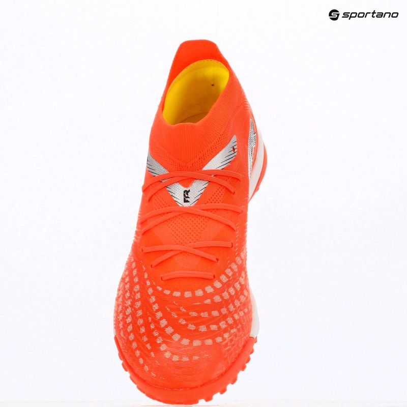 Futbalové kopačky PUMA Future 9 Match TT glowing red/puma white/puma black/puma silver 9
