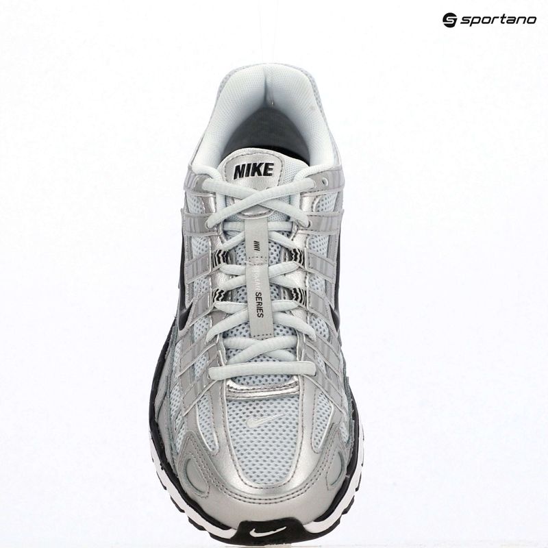 Dámske topánky Nike P-6000 white/metallic silver/black 9
