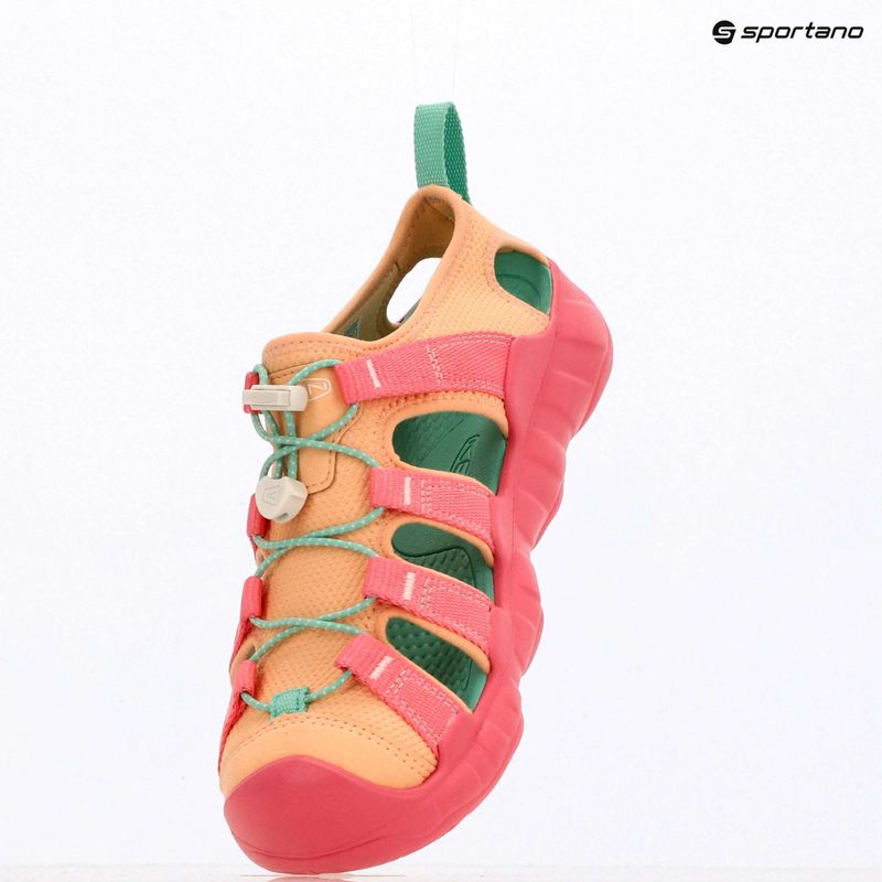 Detské sandále KEEN Hyperport H2 pink lemonade/peach fuzz 9