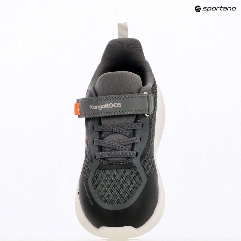 Detské topánky KangaROOS K-RDI Pebble EV steel grey/neon orange 9