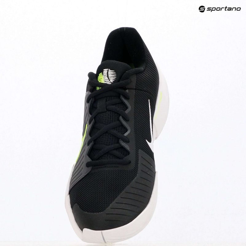 Pánske tenisové topánky Nike GP Challenge Pro black/anthracite/volt 9