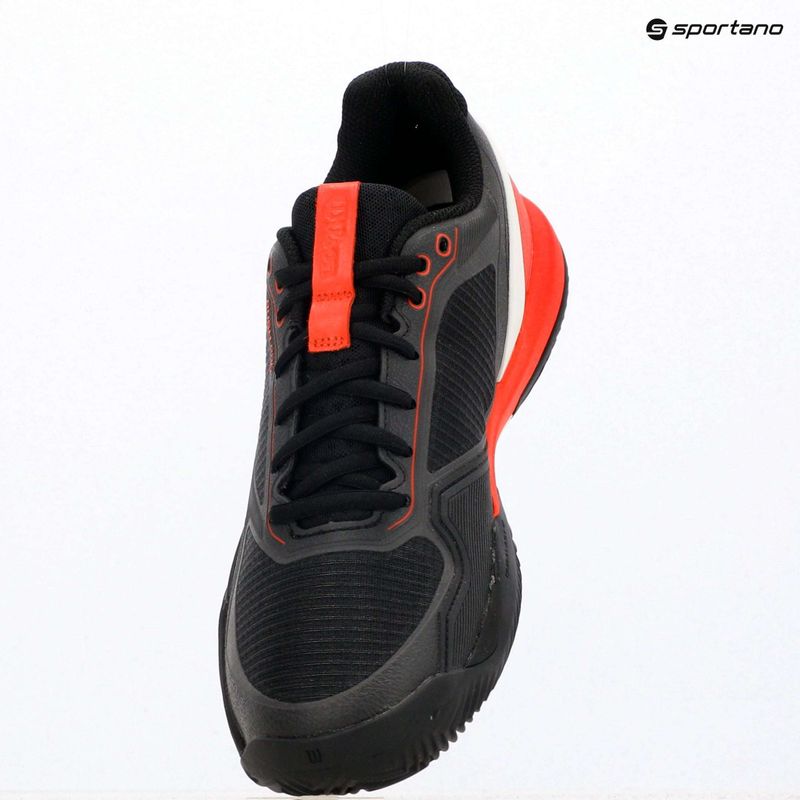 Pánske tenisové topánky Wilson Rush Pro 5 Clay black/infrared/white 9