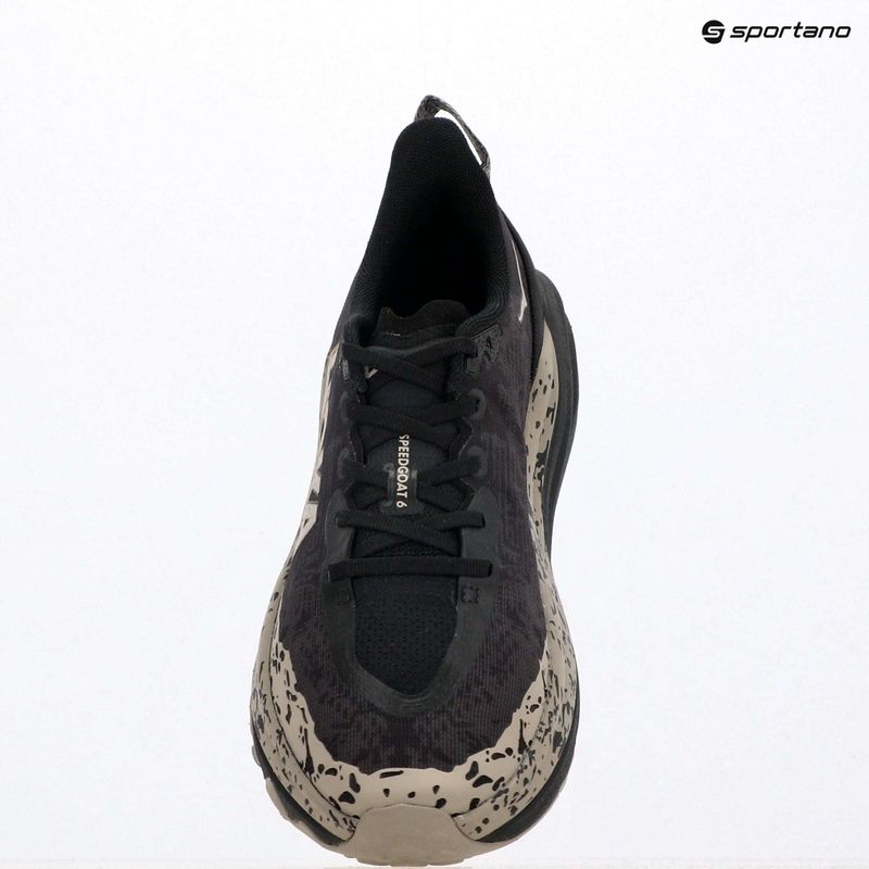 Pánske bežecké topánky HOKA Speedgoat 6 black/cement 10