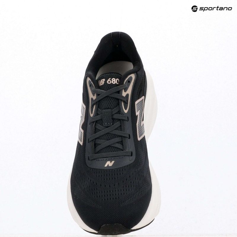 Dámske bežecké topánky New Balance Fresh Foam 680's V9 black/phantom/champagne metallic 9