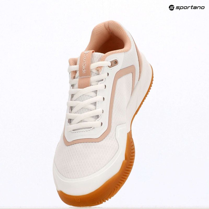 Dámske tenisové topánky Wilson Courtglide white/cameo rose/gum 11