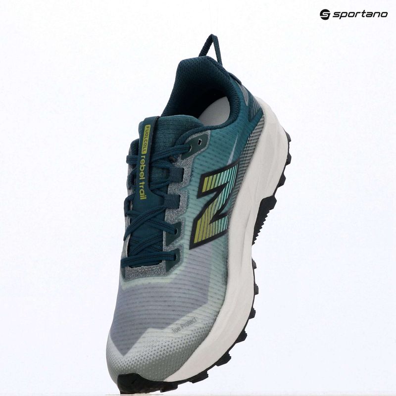 Pánske bežecké topánky New Balance Rebel Trail V1 medusa green/shadow grey 9