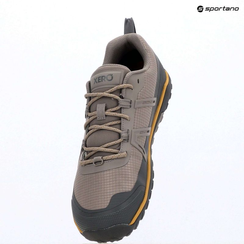 Pánske barefoot topánky Xero Shoes Scrambler Trail Low WP driftwood/asphalt 9