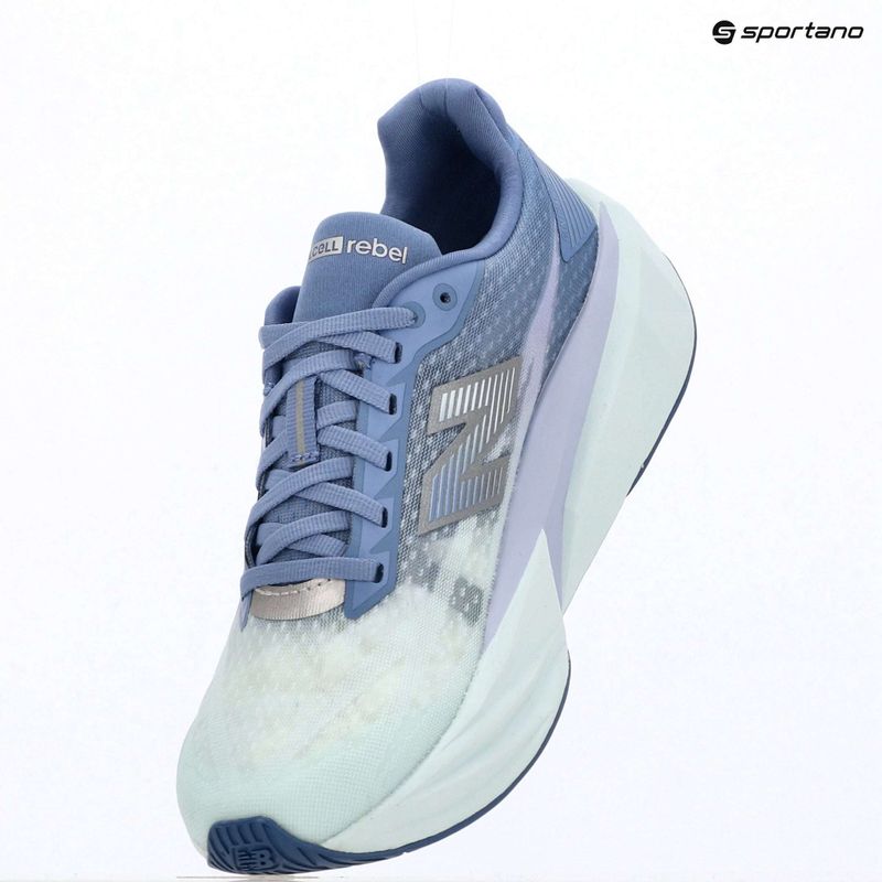 Dámske bežecké topánky New Balance FuelCell Rebel V5 fairweather blue/glint blue 9
