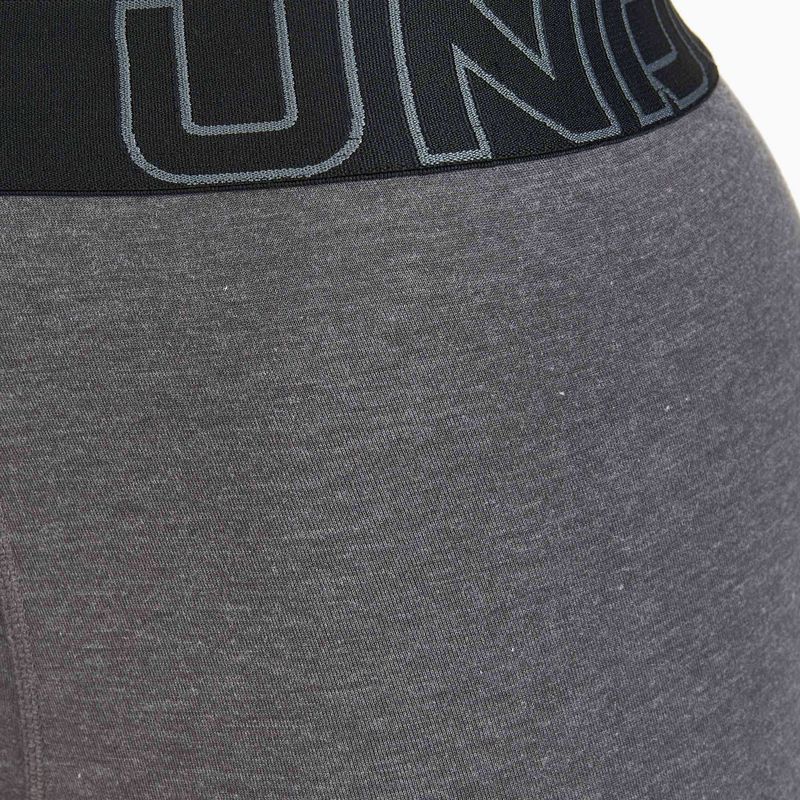 Pánske spodné prádlo Under Armour Perf Cotton 6", 3 ks carbon black/galaxy black 4