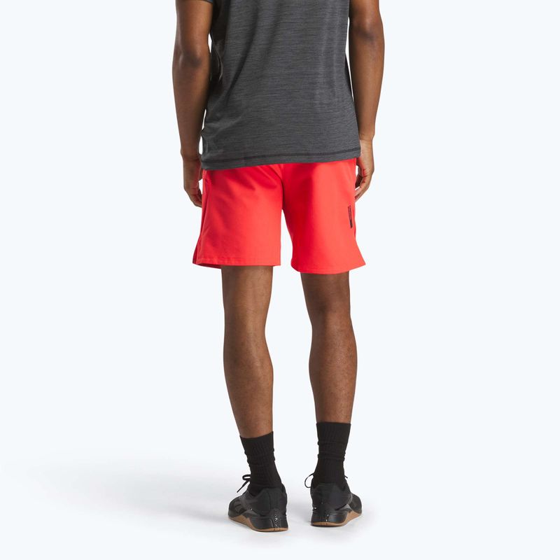 Pánske šortky Reebok Athlete Strenght energy red 3