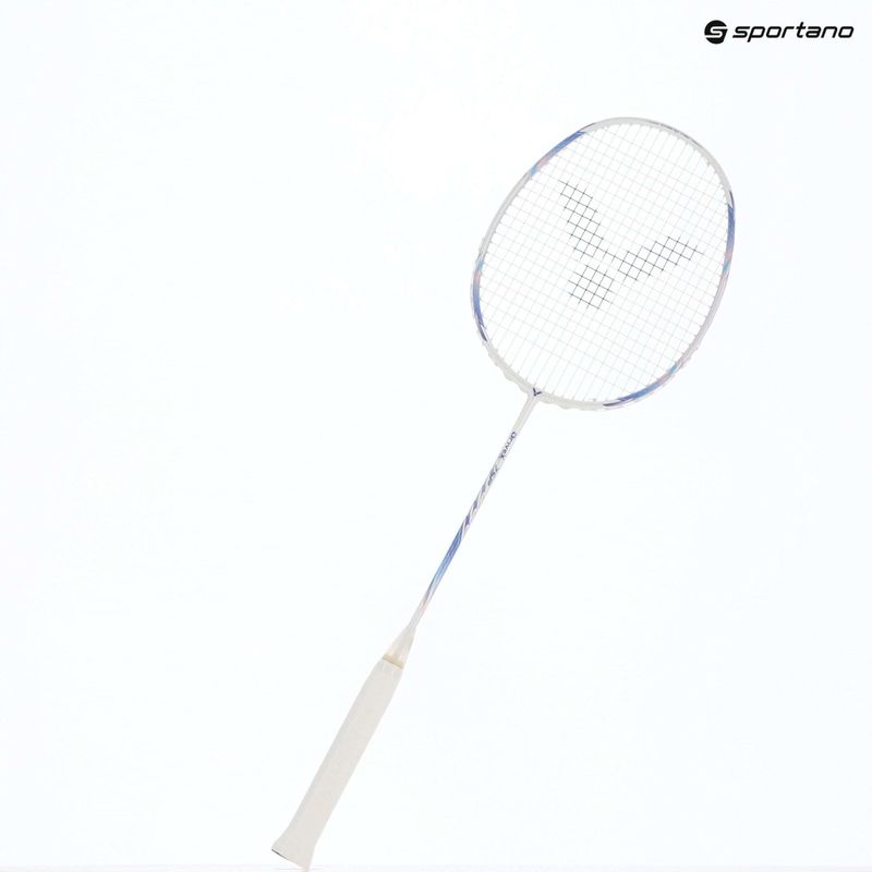 Bedmintonová raketa VICTOR DriveX 7SP AJ white/purple 5