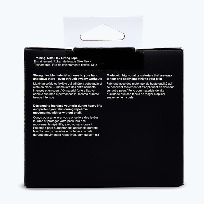 Kohezívny elastický obväz Nike Strenght Flex Lifting Tape black/white 3