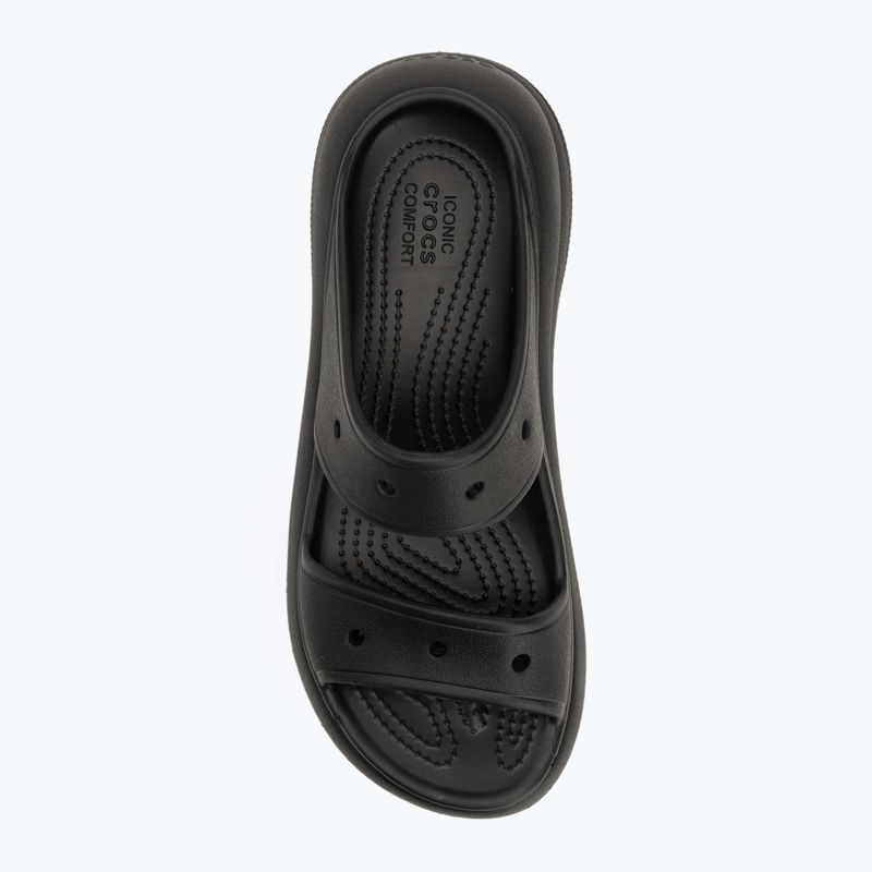 Dámske nazúvaky Crocs Classic Crush Sandal black 5