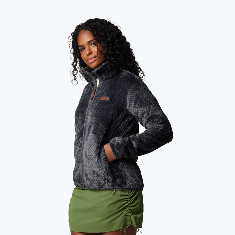 Dámska mikina Columbia Fire Side II Sherpa Full Zip shark 4