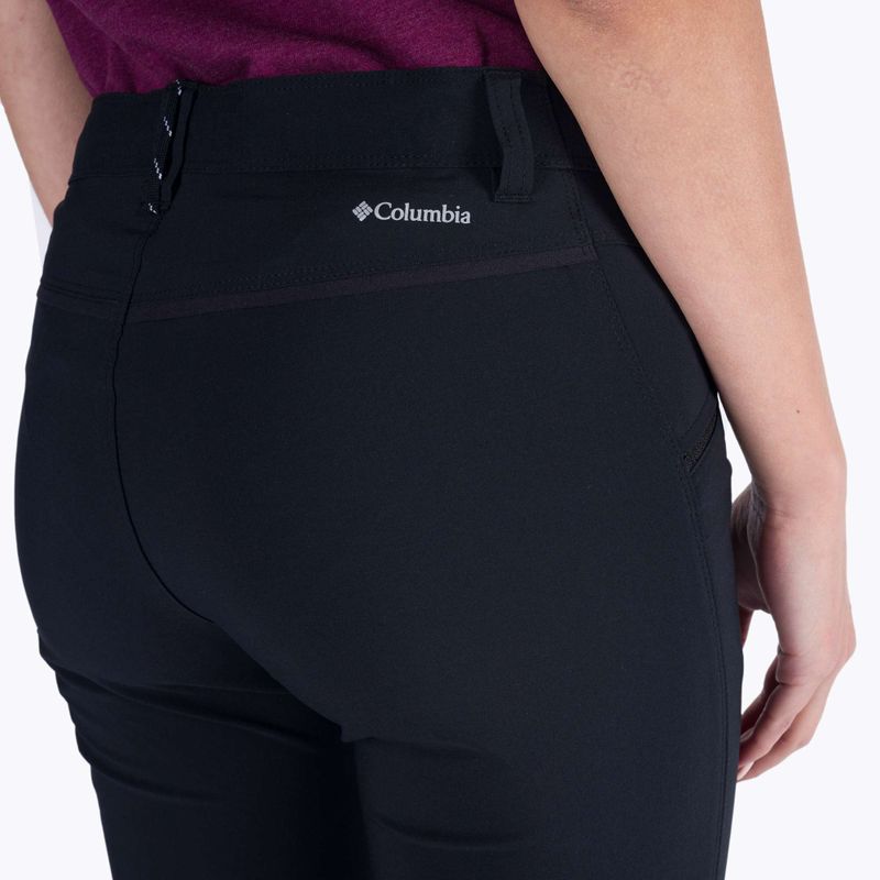Columbia Peak to Point 12 dámske softshellové nohavice black 1727601 4