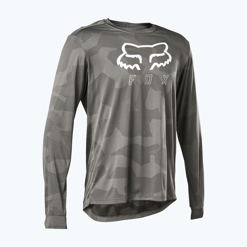 Pánsky cyklistický dres FOX Ranger Tru Dri grey LS 28863 4