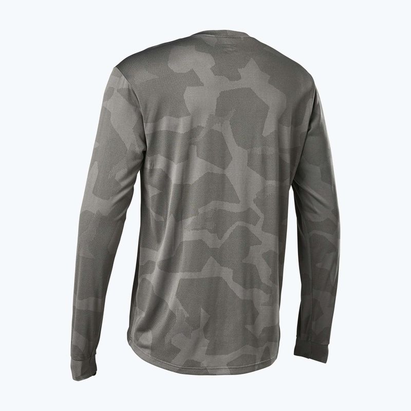 Pánsky cyklistický dres FOX Ranger Tru Dri grey LS 28863 5