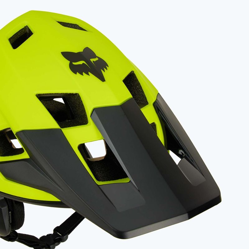 Cyklistická prilba Fox Racing Dropframe fluorescent yellow 7