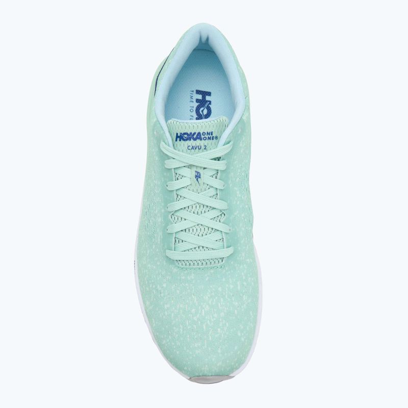 Pánske bežecké topánky HOKA Cavu 2 sea ice/blue light 5